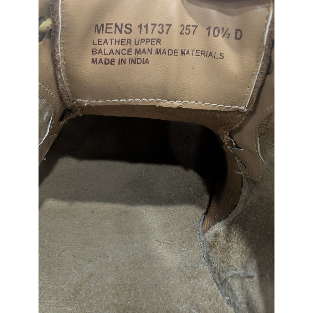 Florsheim Men’s Tan Brogue Wingtip Oxfords - Picture 6 of 6